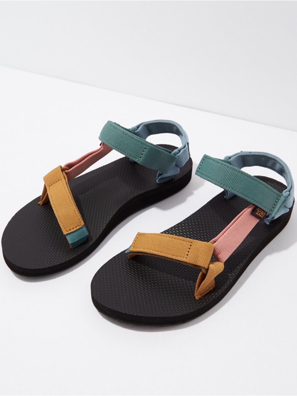 Teva Multicolor original universal Sandals - Mustard, Teal, Pink, Black